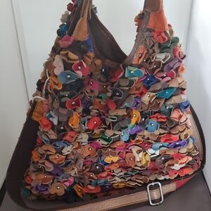 Multicolor Floral Women's Bag